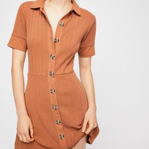 Free People Beach New Afternoon Mini Dress